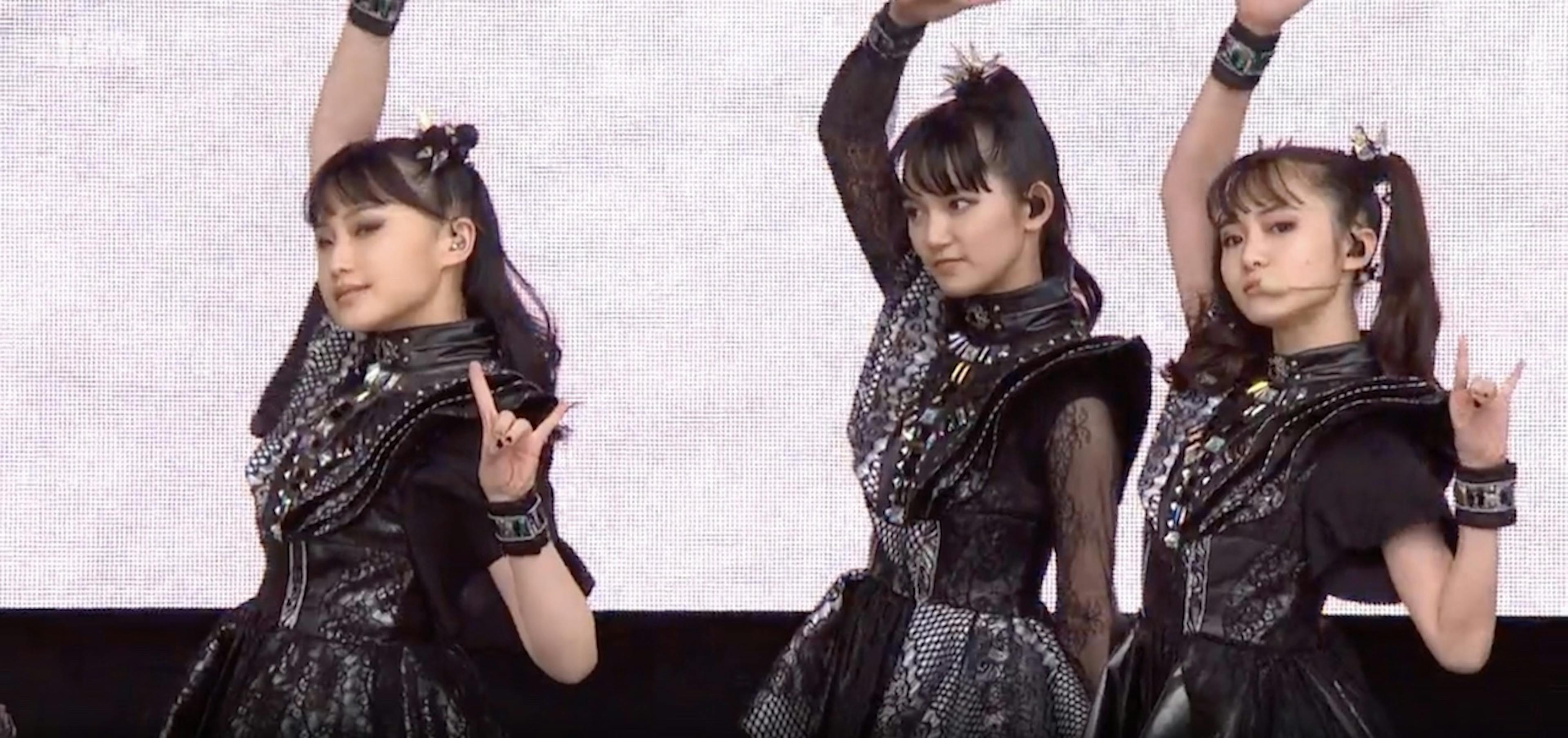 New Member Appears With BABYMETAL At Glastonbury?