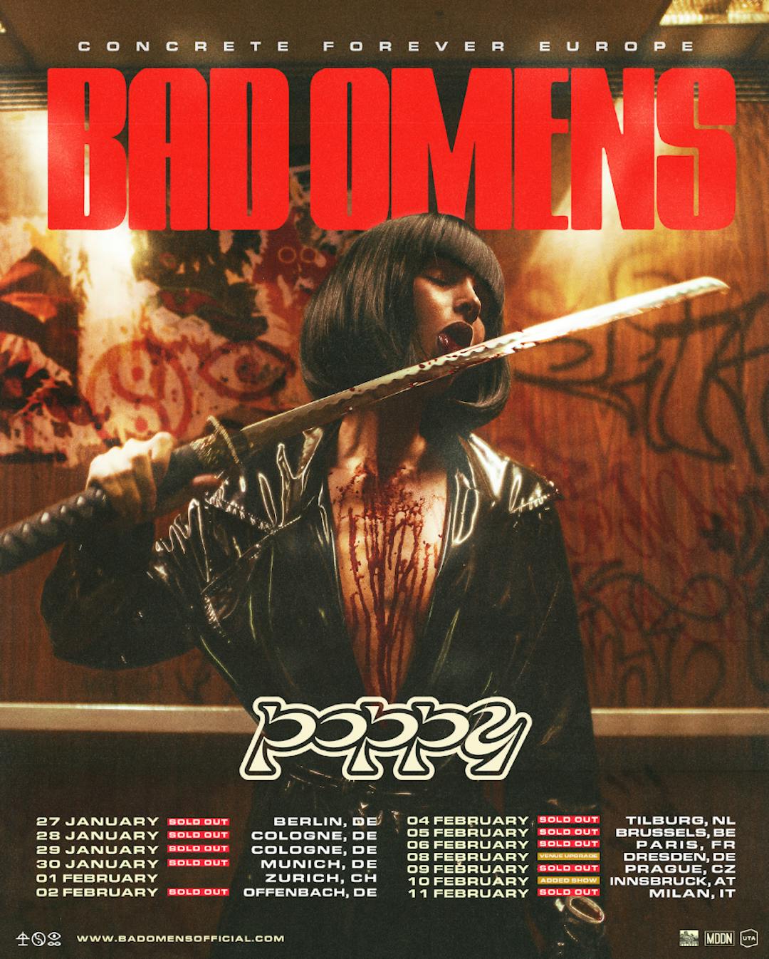 Bad Omens And Poppy Team Up For Industrial Metal Banger Kerrang 8259
