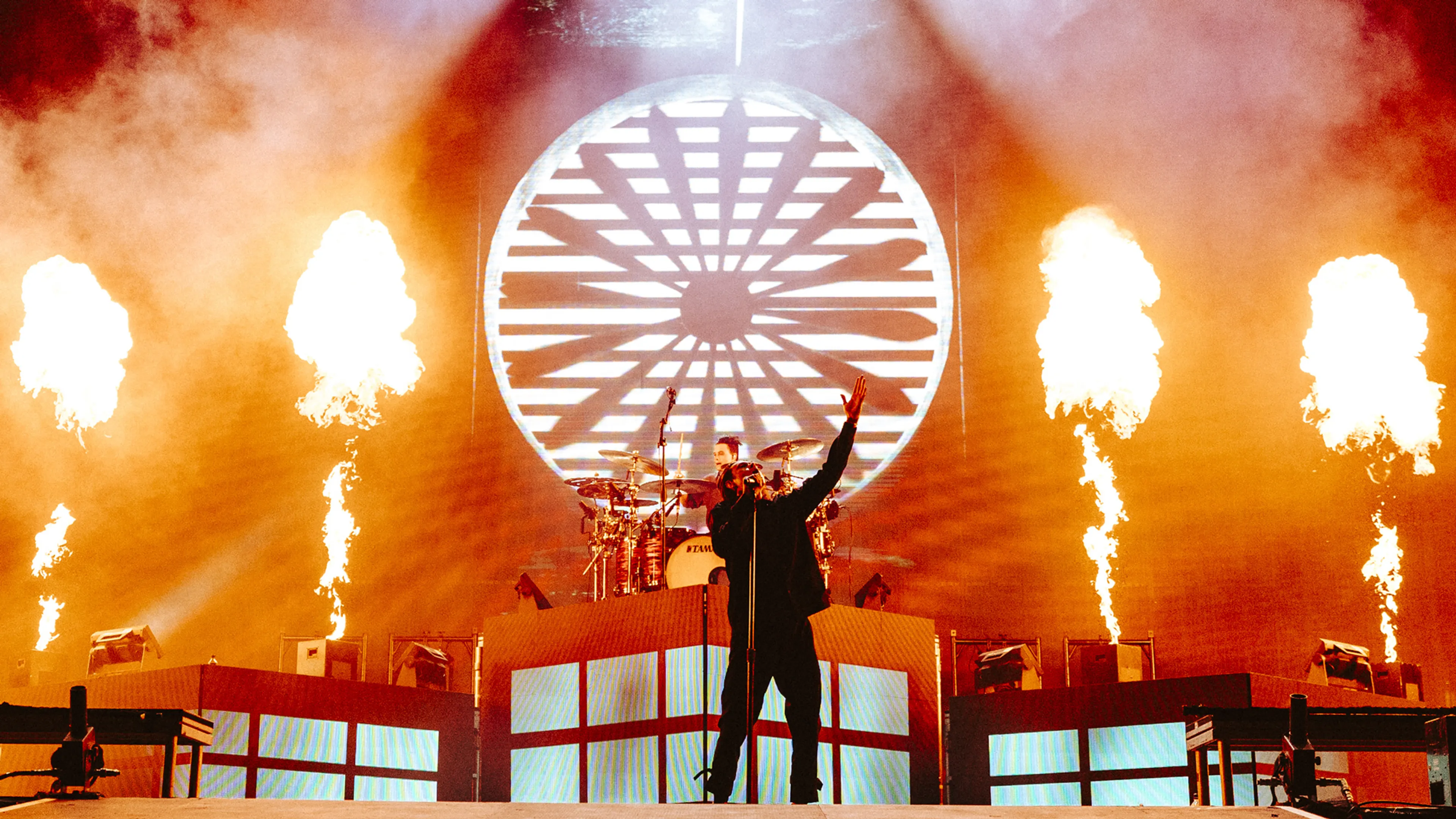 Inside Bad Omens’ mysterious but magnetic Louder Than Life mega-show