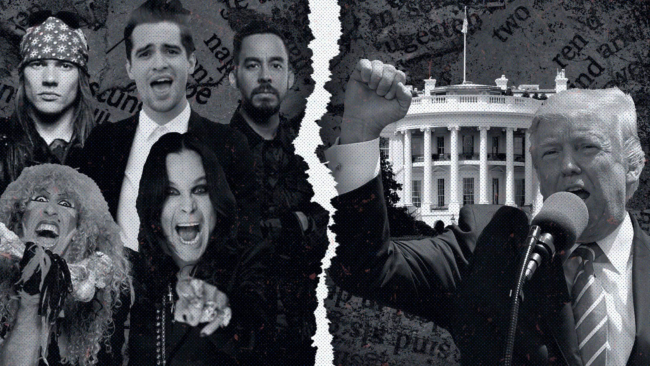 10 bands that Donald Trump has fallen out with