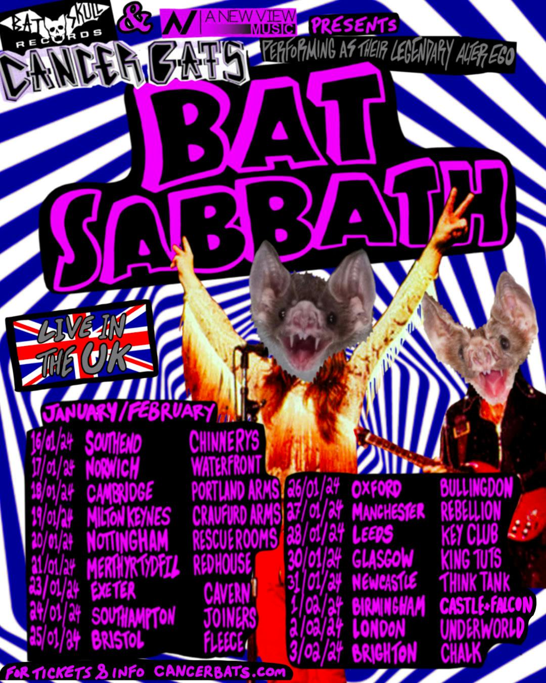 bat sabbath tour