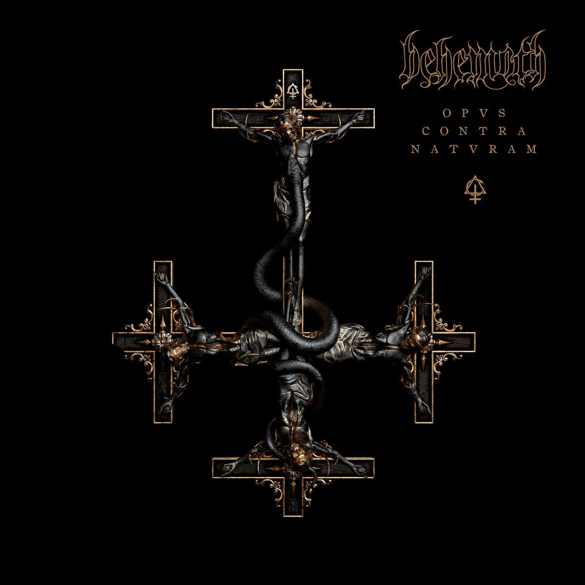 Behemoth Opvs Contra Natvram album cover black Behemoth Opvs Contra Natvram album cover black