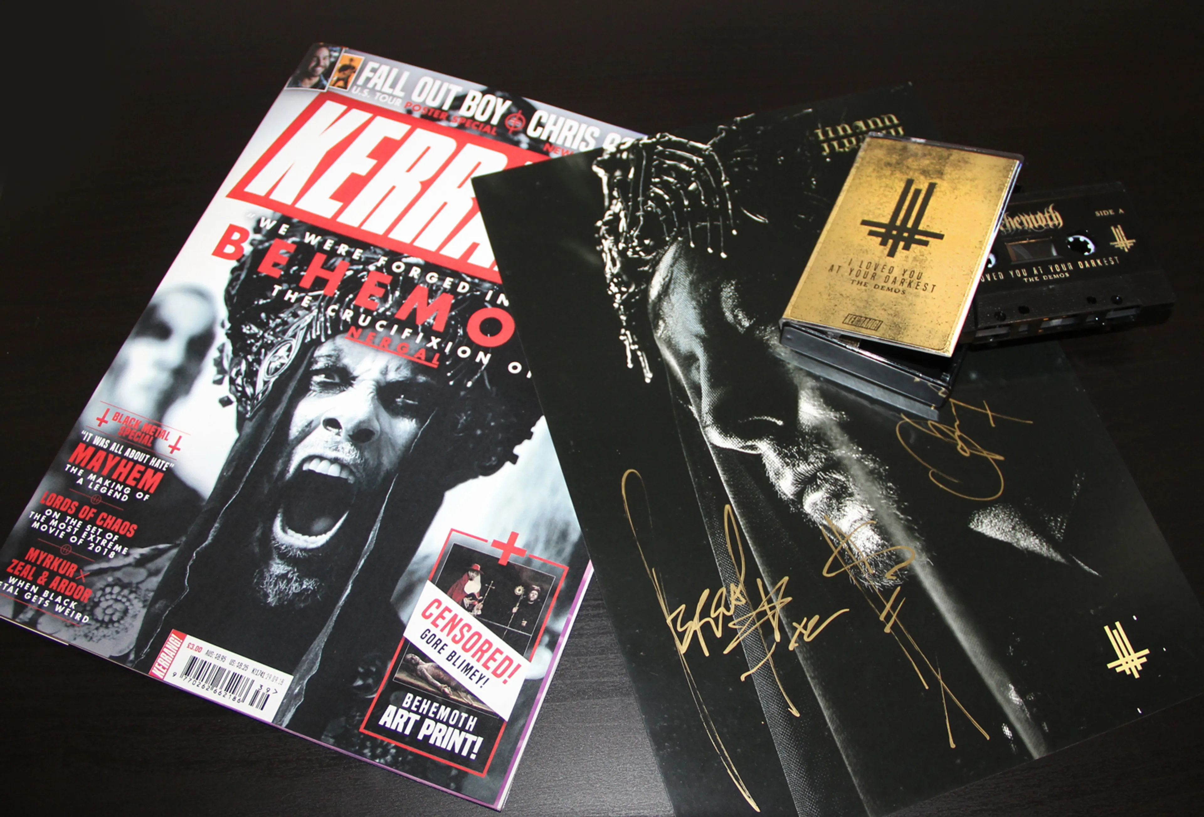 Pick Up A Limited Behemoth Demo Cassette With This Week's Kerrang!