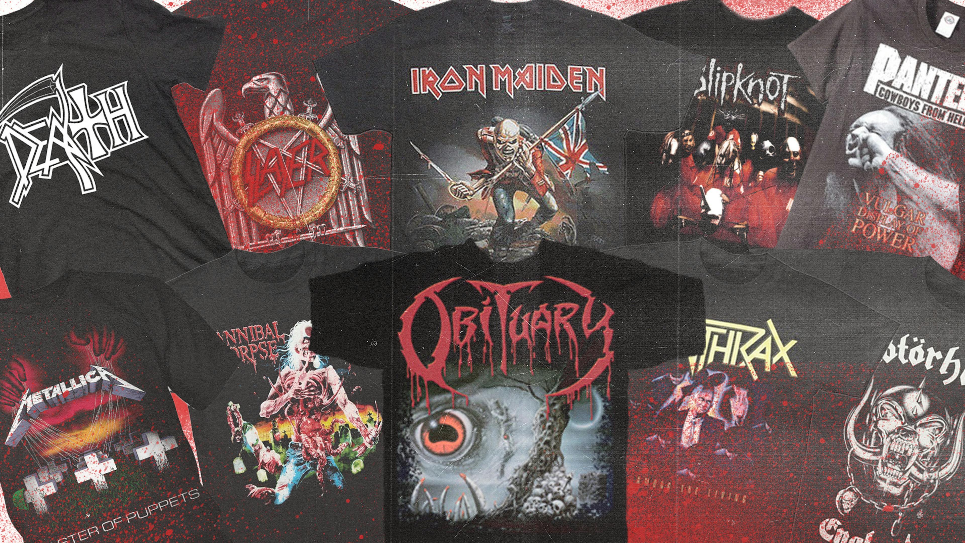 The 13 Best Heavy Metal T-Shirts Of All-Time – Ranked