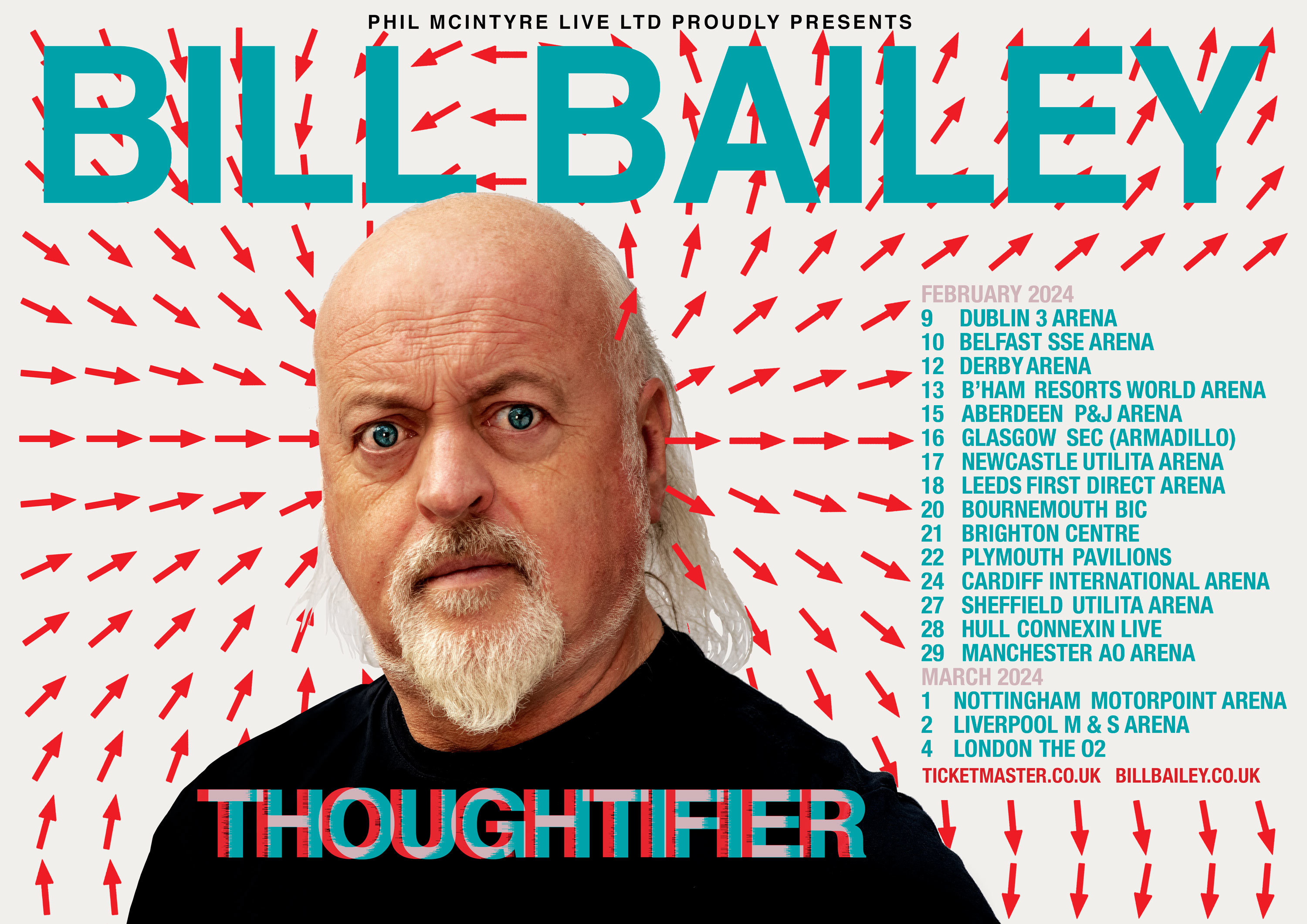 Bill Bailey Announces Massive 2024 Thoughtifier Arena Tour TrendRadars   Bill Bailey Thoughtifier 2024 Tour Poster 