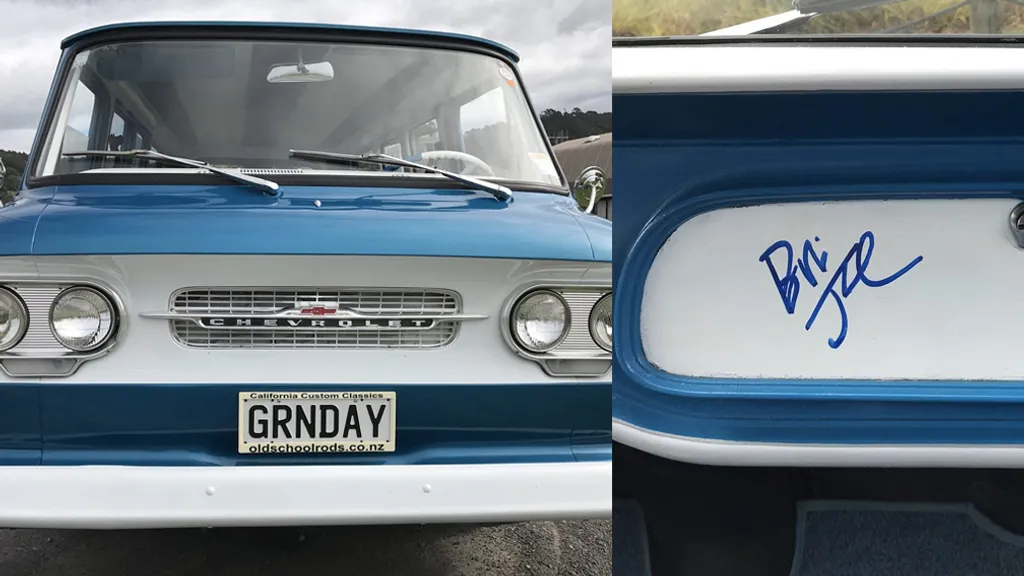 Billie Joe Armstrong Chevrolet Van