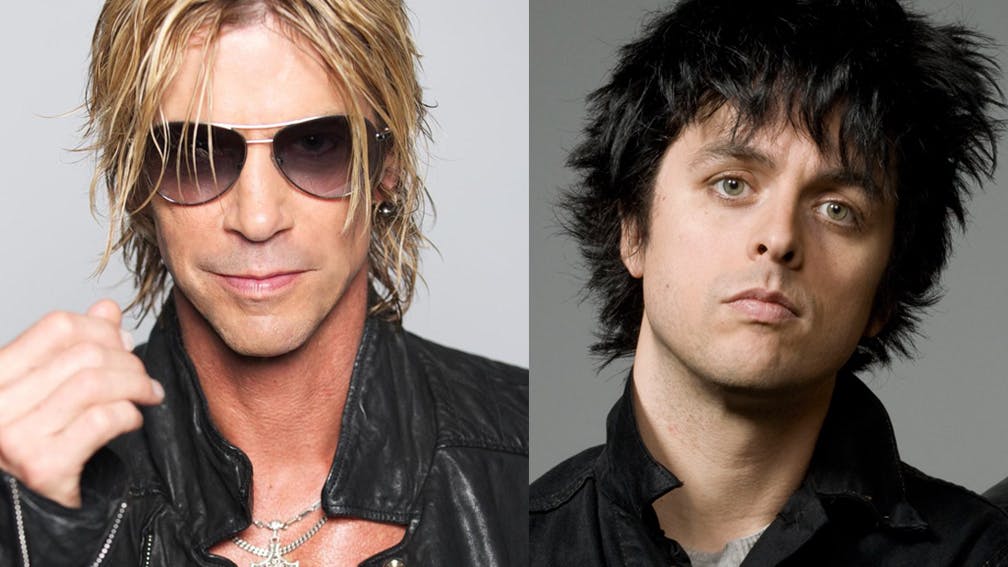Watch Billie Joe Armstrong And Duff McKagan Cover The Damned On New Year's Eve
