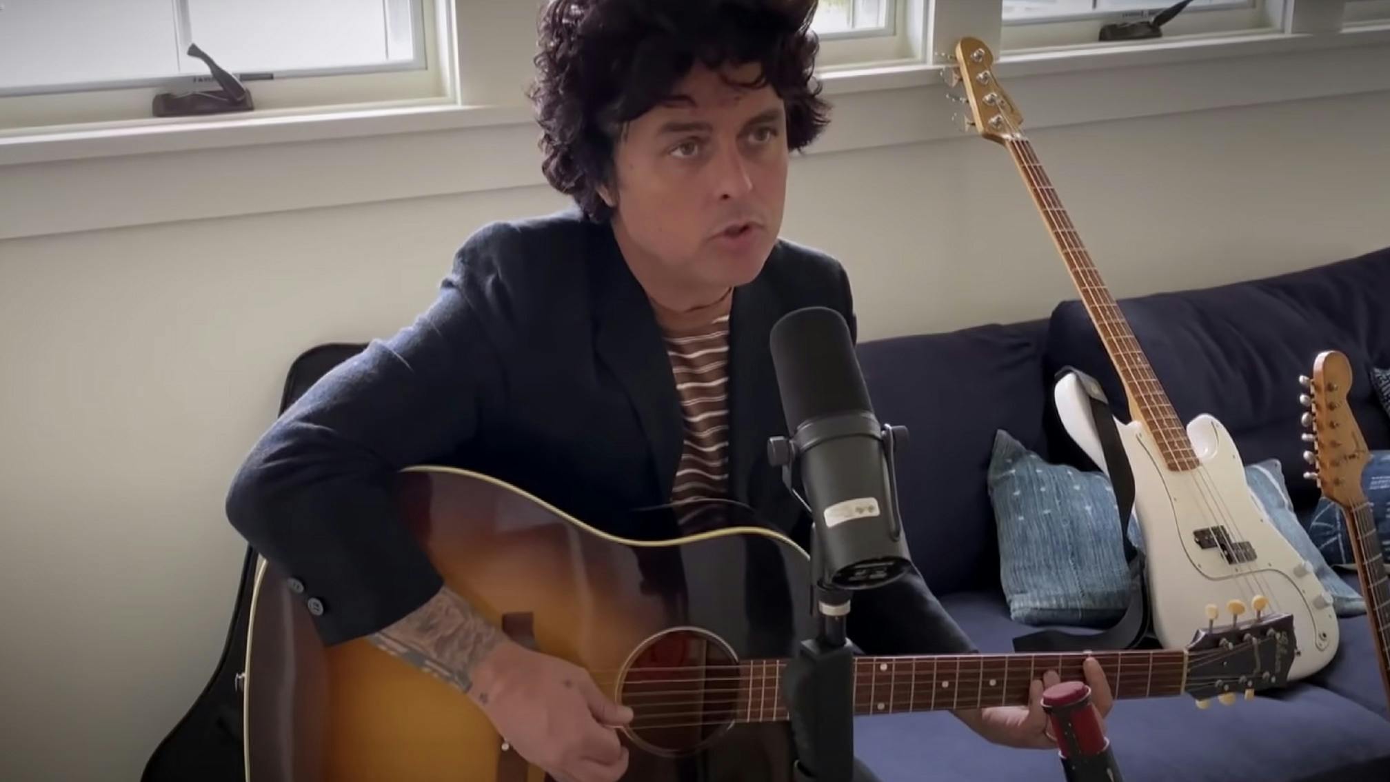 Watch Billie Joe Armstrong Perform Wake Me Up When September Ends For One World: Together At Home