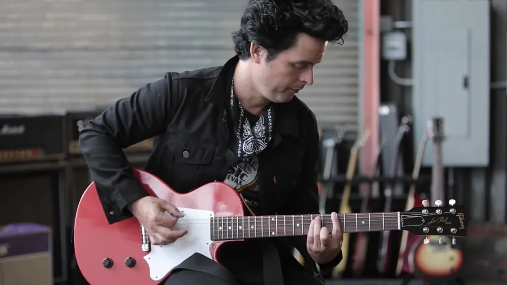 Billie Joe Armstrong Gibson Les Paul Grab