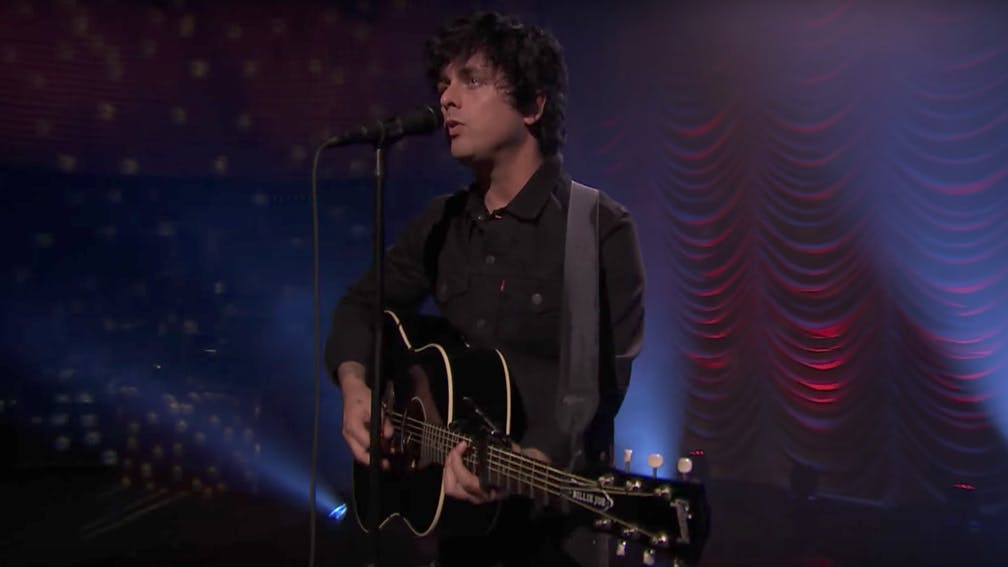 Watch Billie Joe Armstrong Perform On The Tonight Show 