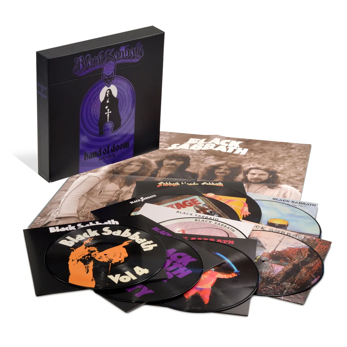 Black Sabbath reeditam álbuns da era Ozzy em novo box set 2 Black Sabbath Hand Of Doom picture