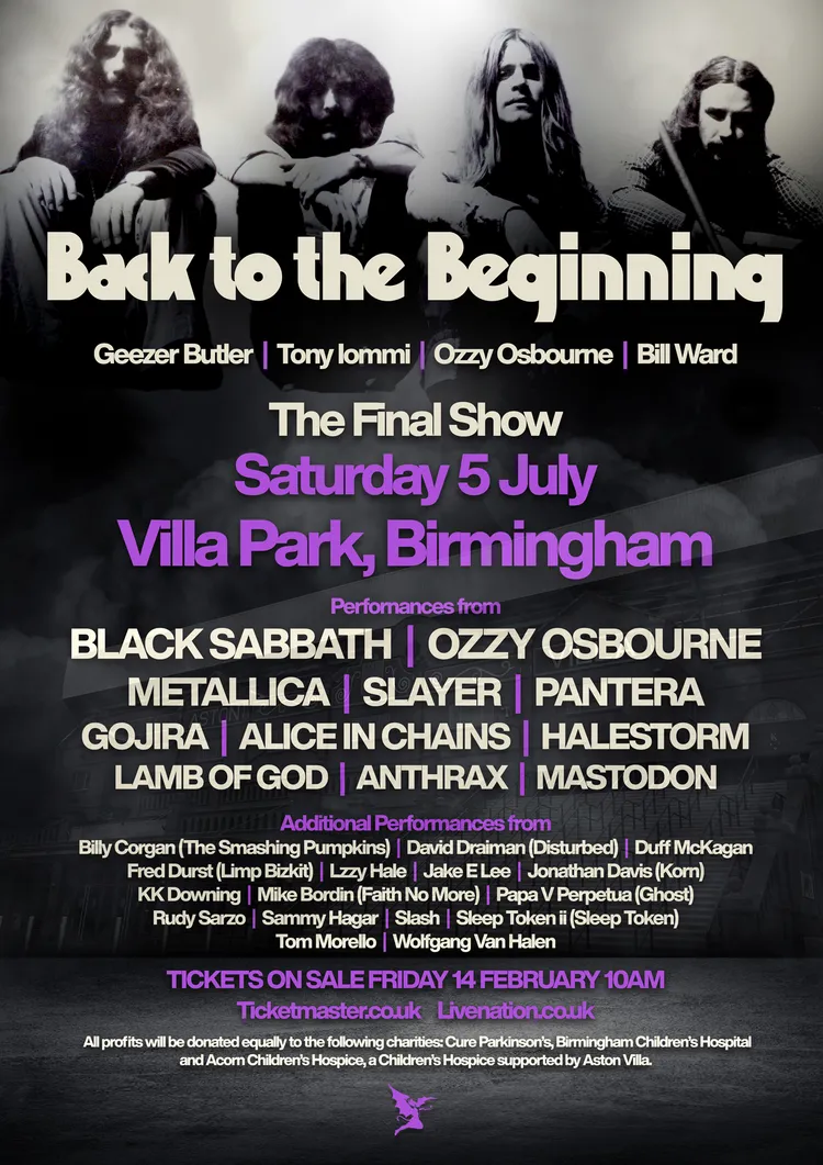 ozzy osbourne black sabbath villa park ticket price