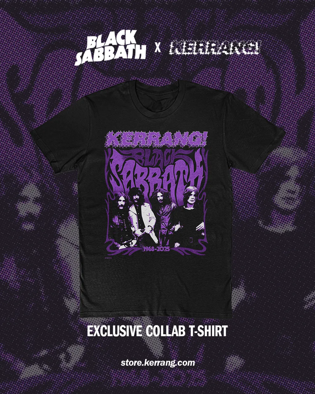 Black Sabbath Kerrang T Shirt