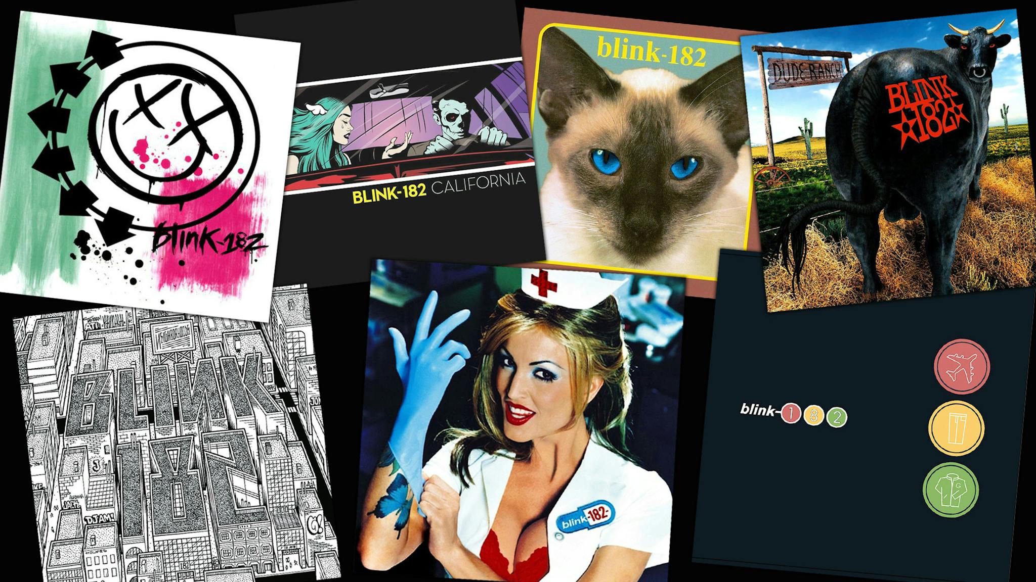 Blink что за приложение. Blink 182 обложки альбомов. Blink 182 обложка. Blink 182 California. Dude Ranch Blink-182.