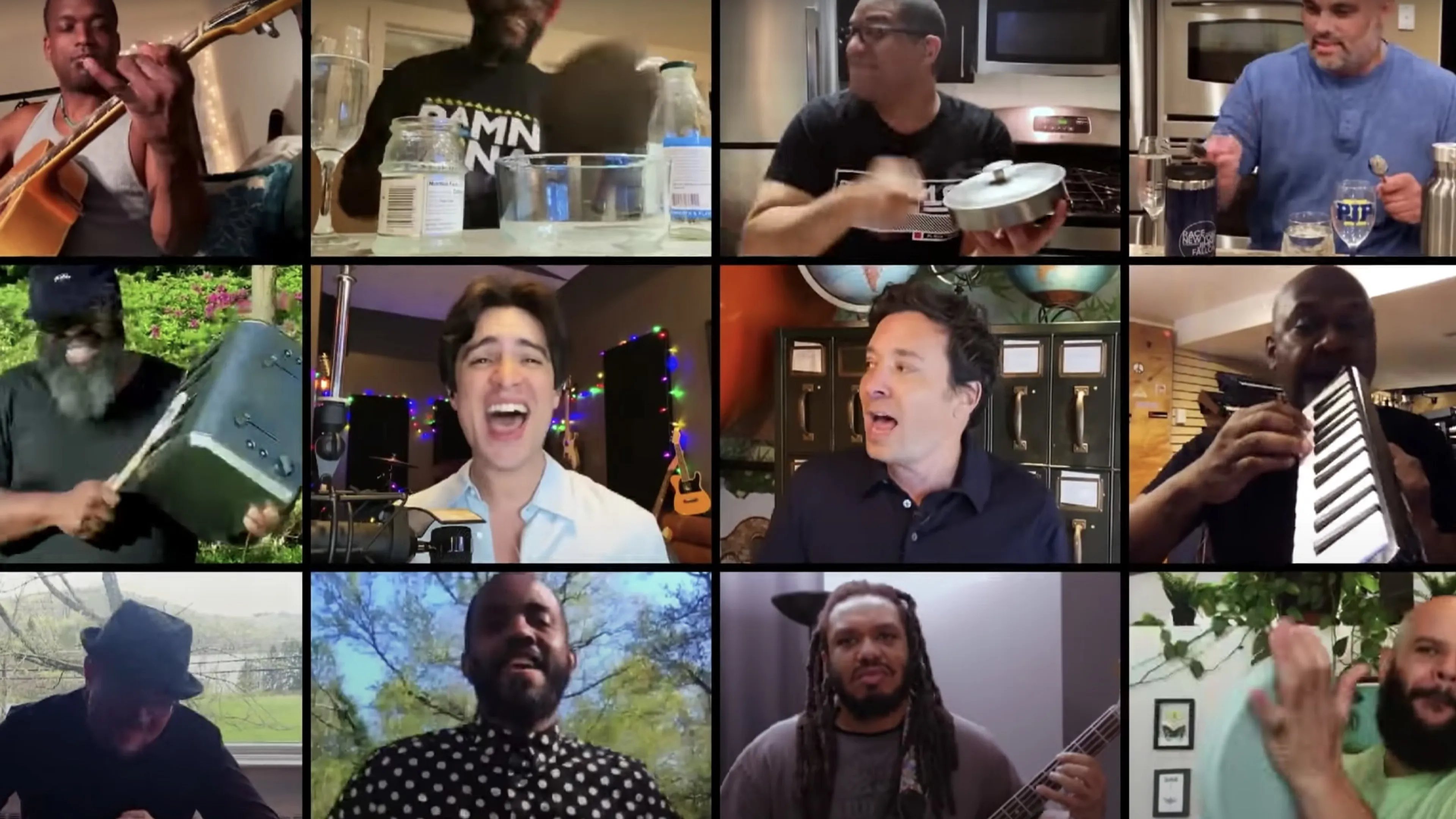 Watch Brendon Urie Cover Under Pressure With Jimmy Fallon And The Roots