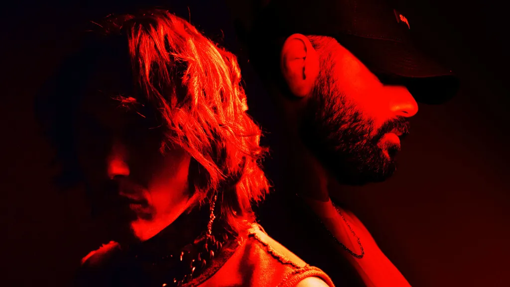 Bring Me The Horizon Masked Wolf Fallout promo 2022 high res