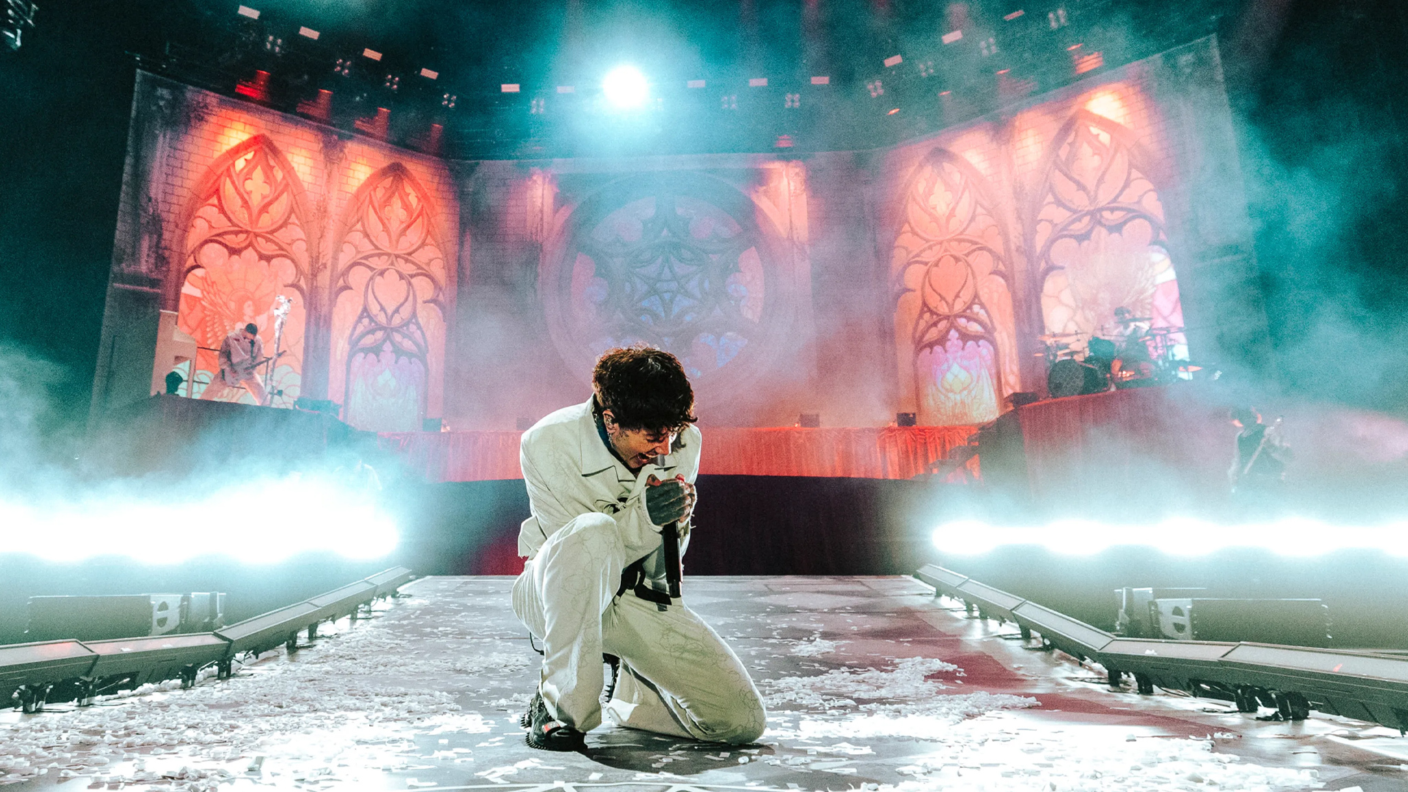 Bring Me The Horizon Oli Sykes header Louder Than Life 2025 credit Steve Thrasher