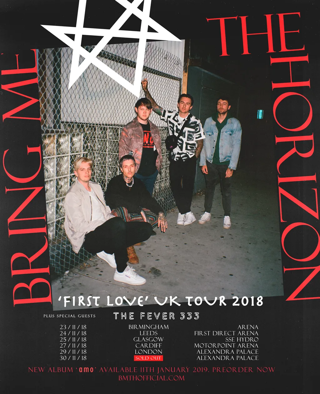 Bring Me The Horizon The Fever 333 Uk Tour 2018