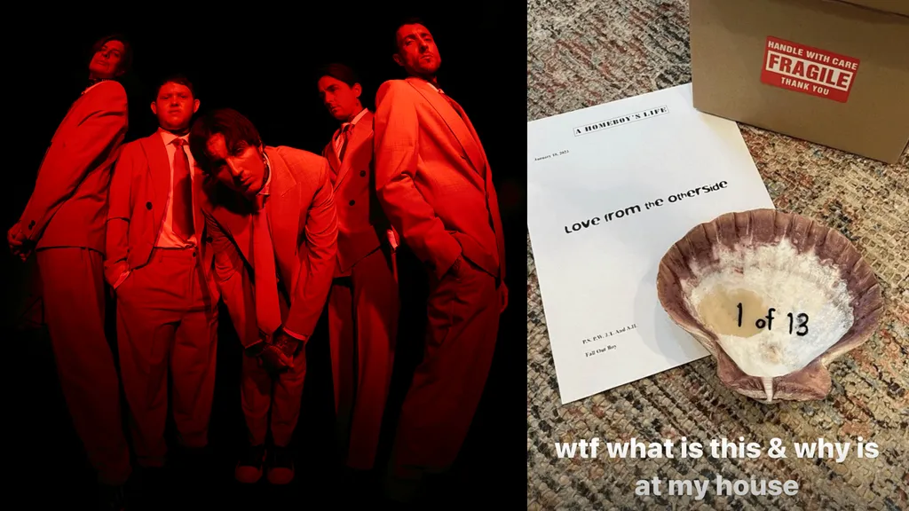 Bring Me The Horizon credit Gobinder Jhitta Fall Out Boy seashell post