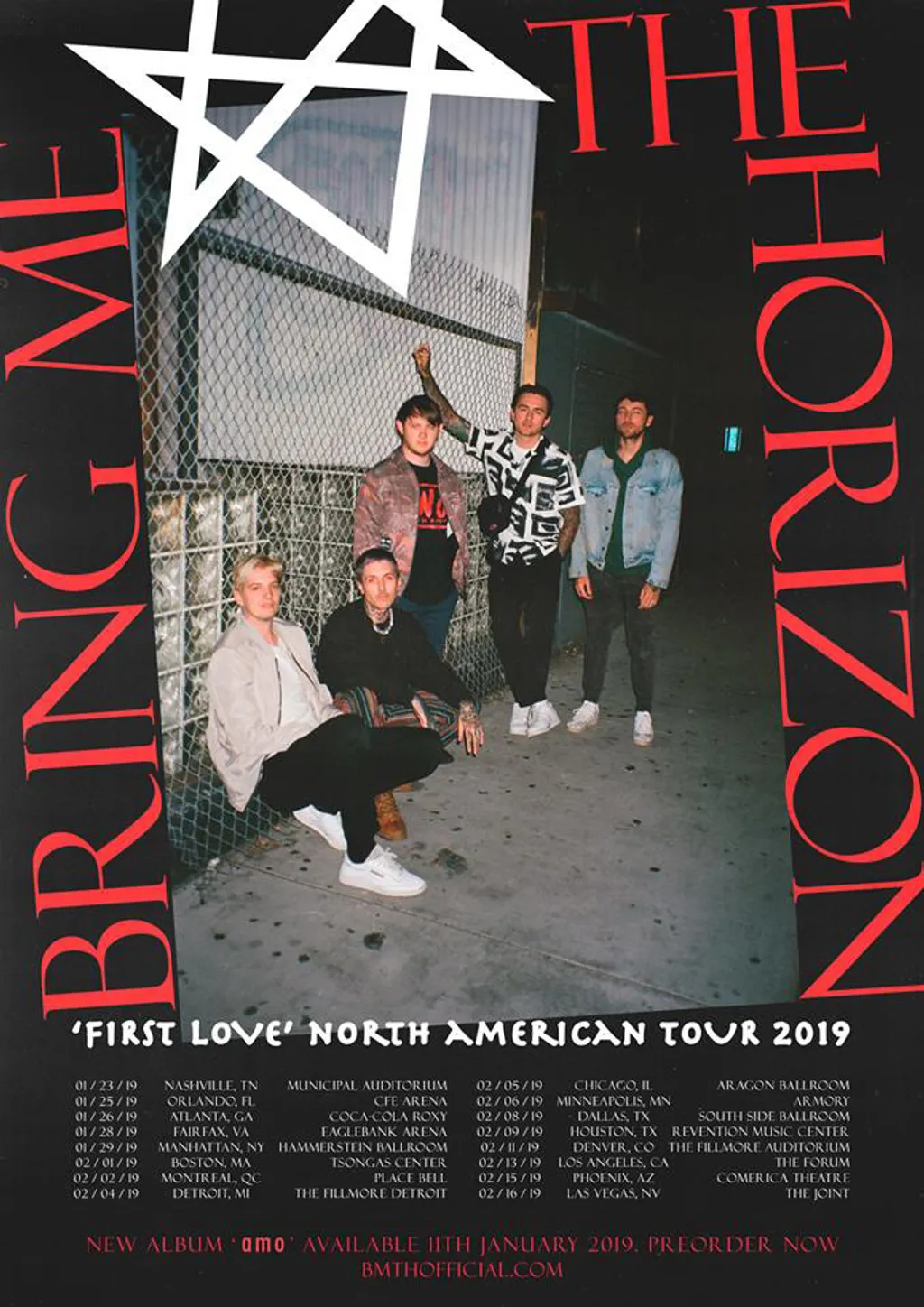 Bring Me The Horizon 2019 Us Tour