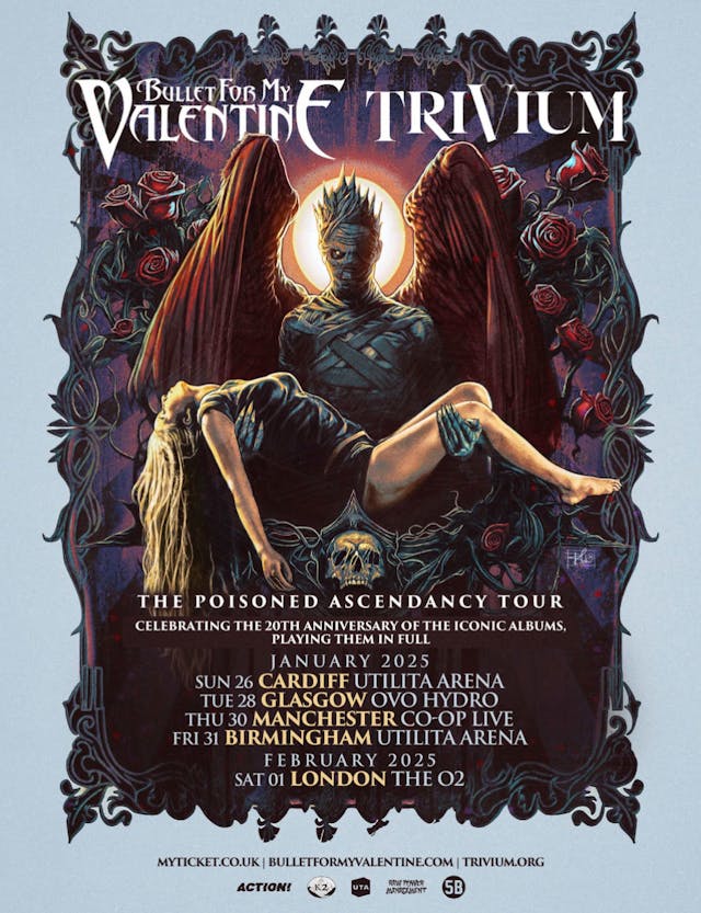 Bullet For My Valentine and Trivium announce 2025 The… Kerrang!