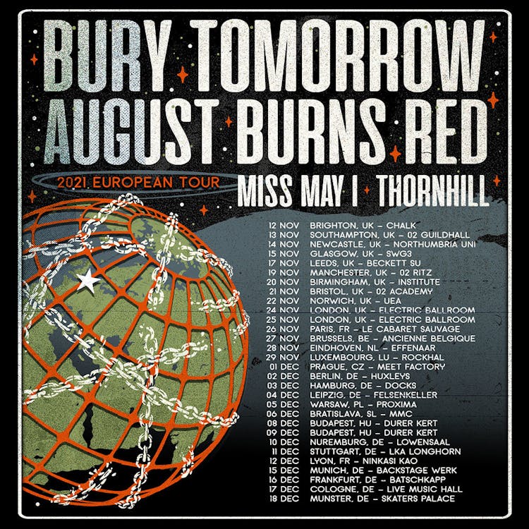 Bury Tomorrow Announce Huge UK/European Tour Kerrang!