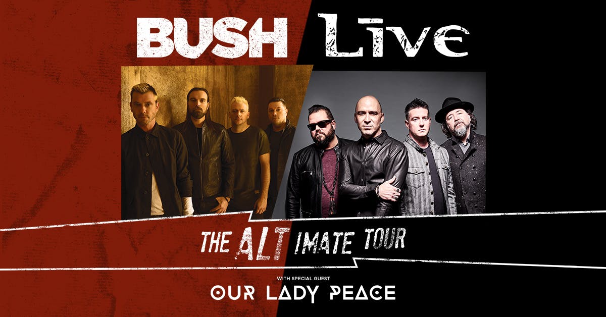Bush and Live To Co-Headline 25th Anniversary Tour