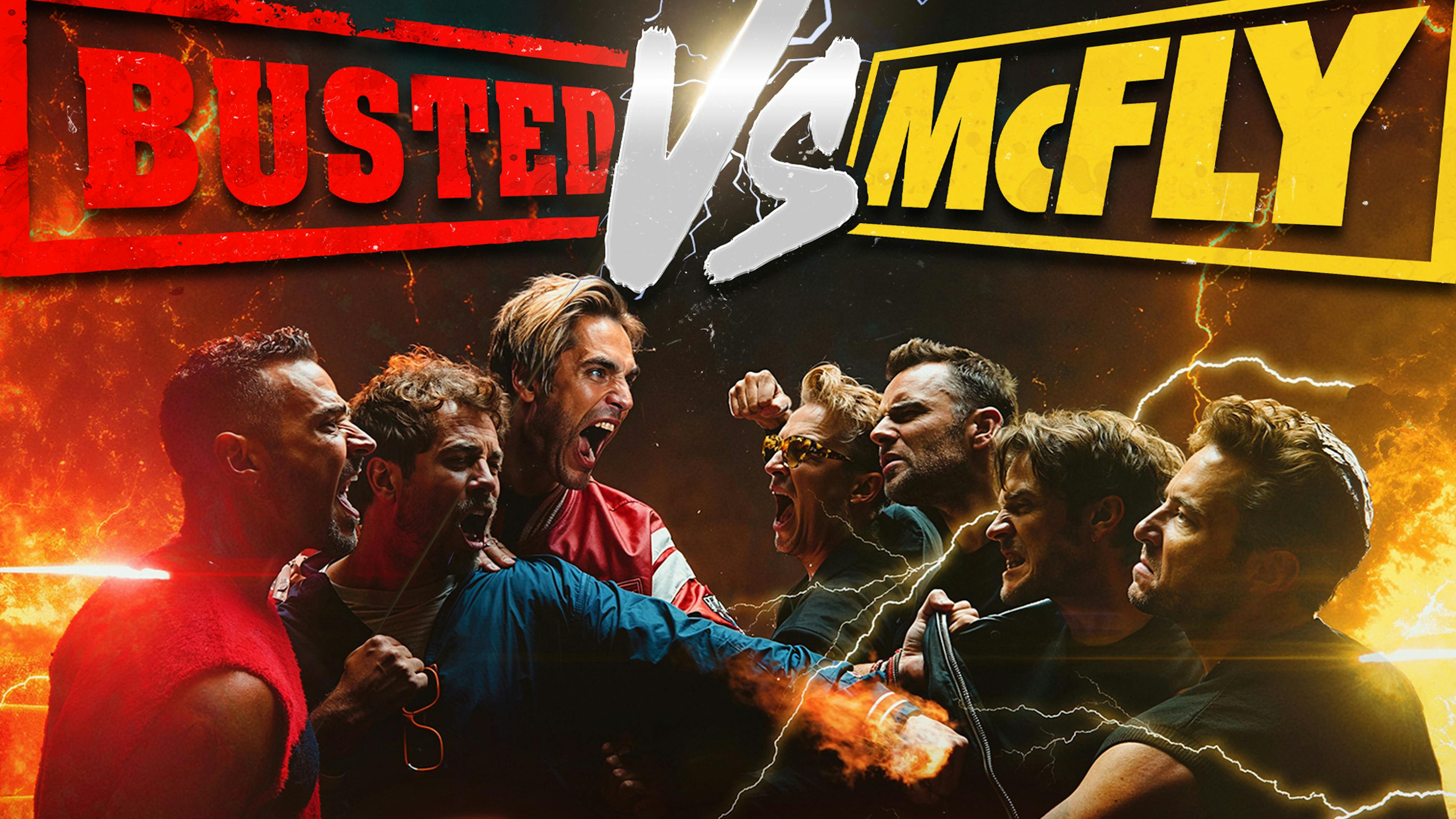 Busted vs. McFly: “There’s no rules… this is going to be different to anything anyone’s seen”