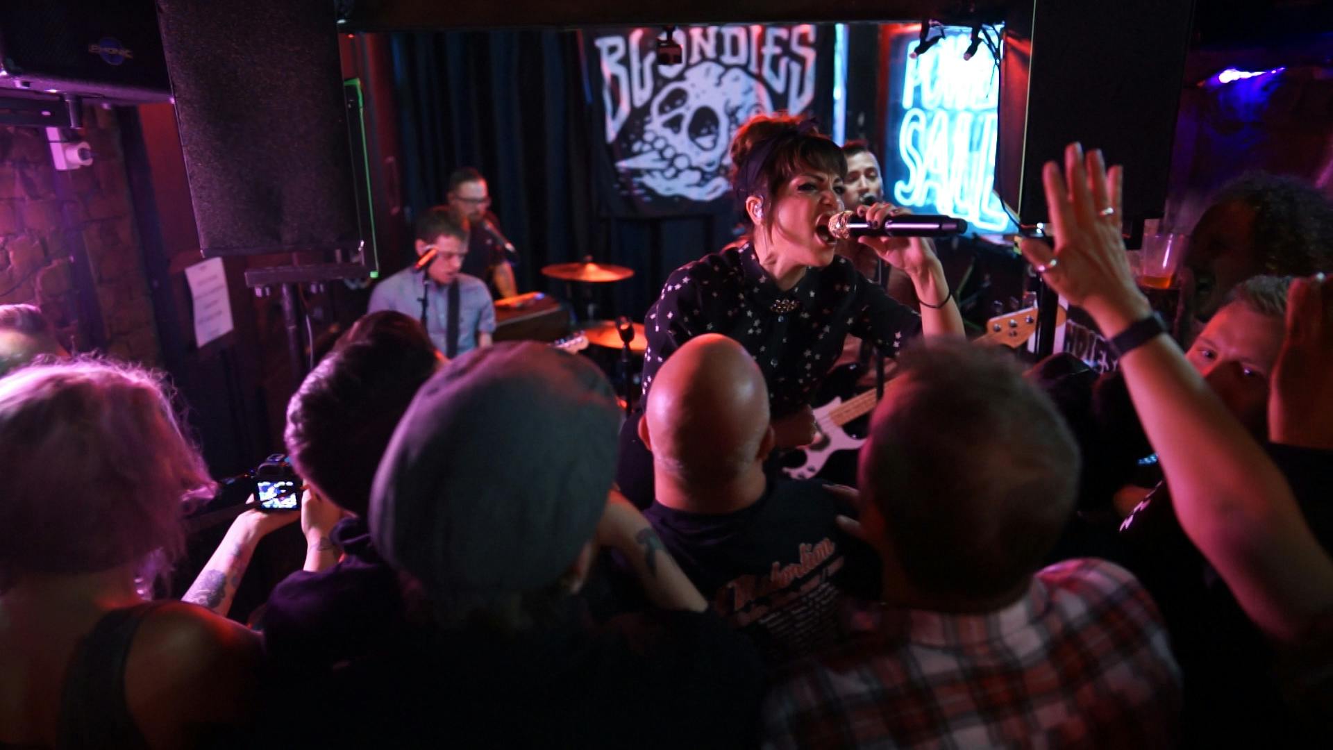 Tonight: Watch The Interrupters Bring The Party To A Tiny London Bar