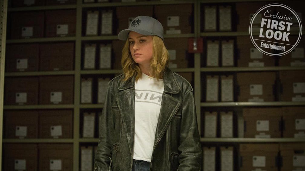 Brie Larson’s Captain Marvel Is A Nine Inch Nails Fan