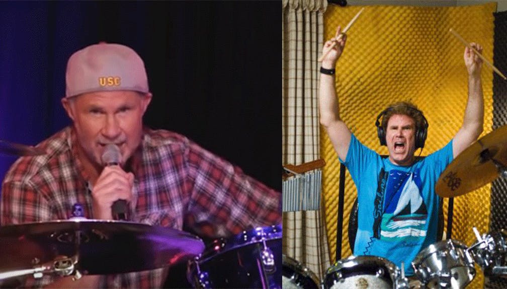 Chad Smith Storms Off Stage After Fan Yells "Will Ferrell" At Him