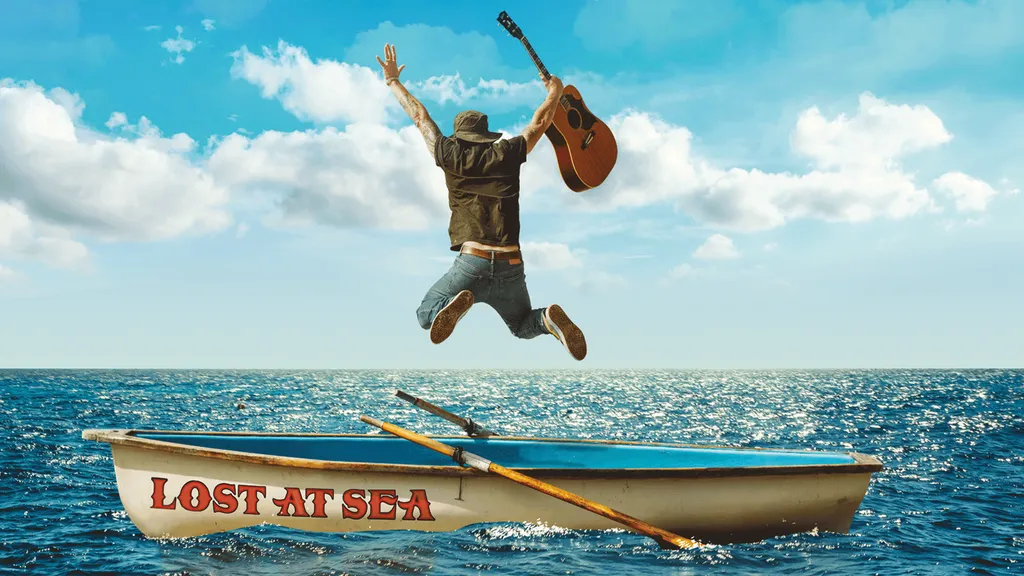 Chris Shiflett Lost At Sea album cover header