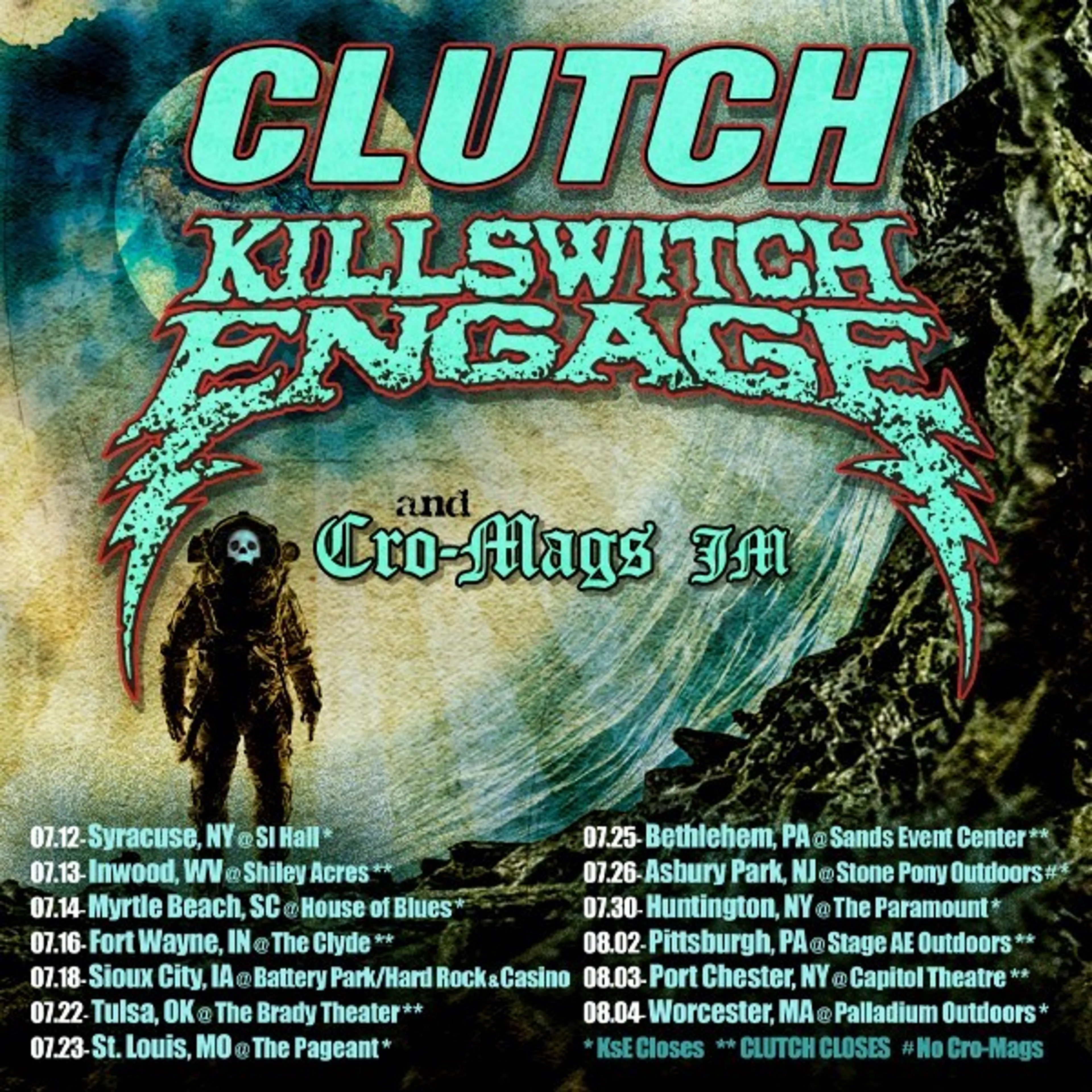 Clutch And Killswitch Engage Announce CoHeadlining North… Kerrang!
