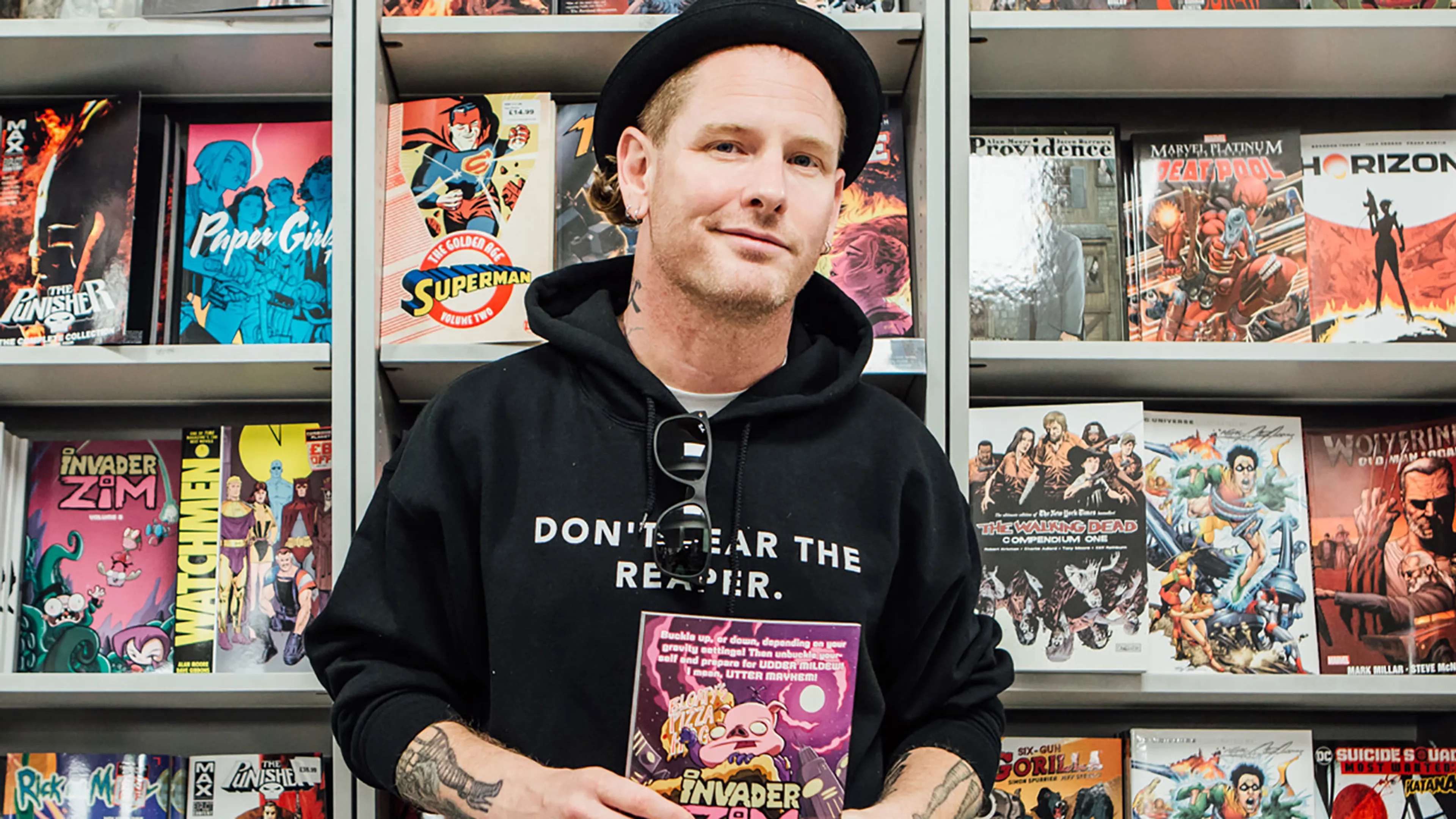 12 rock stars who have written their own comic books