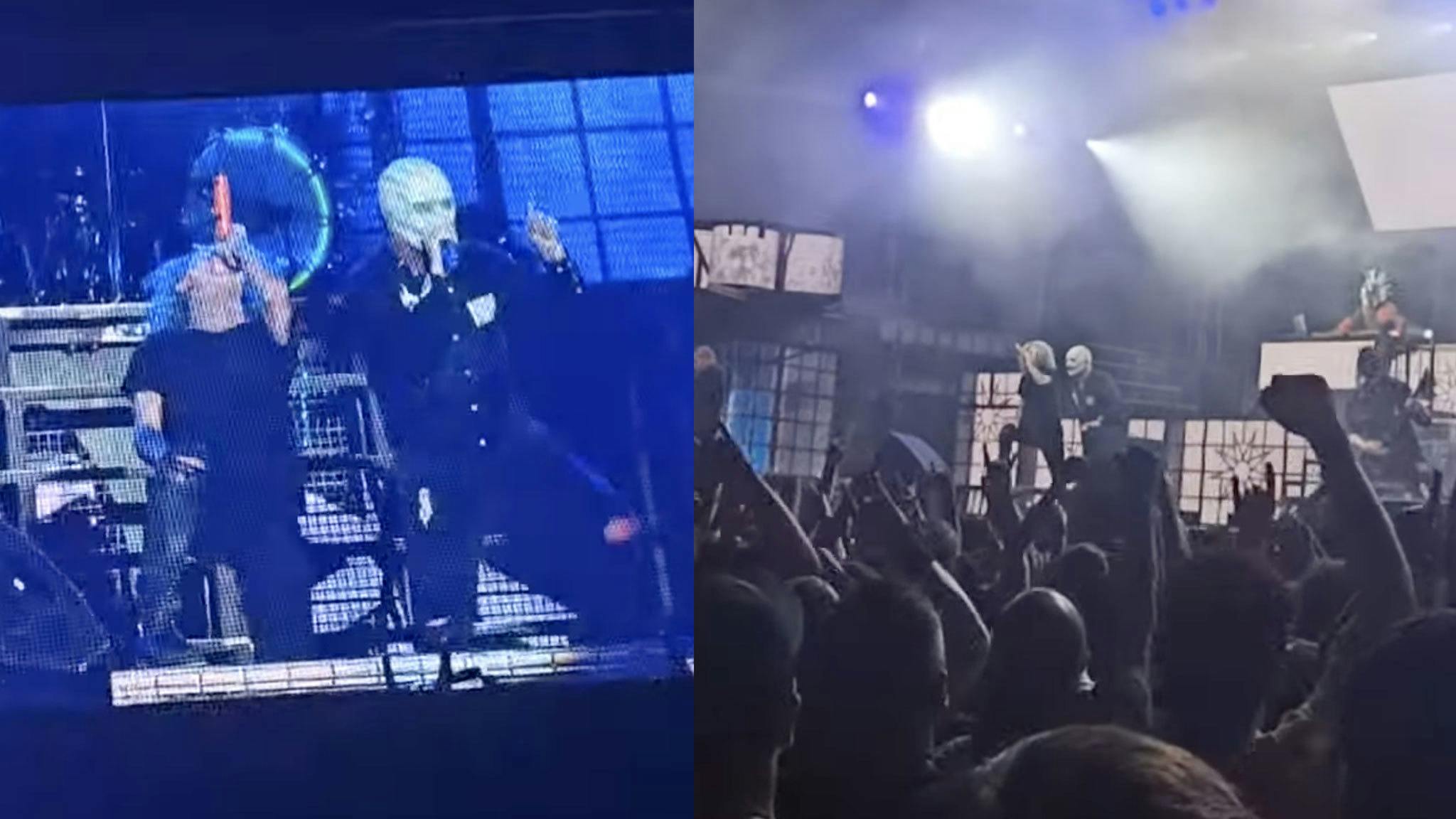 Watch: Griffin Taylor joins Slipknot onstage for Custer