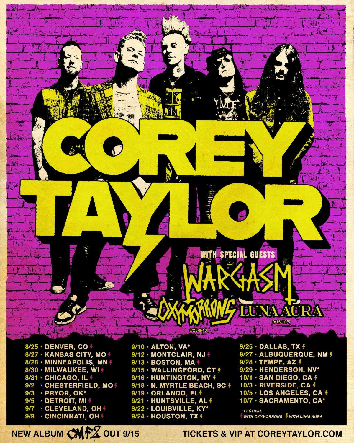 Corey Taylor debuts new single from second solo album CMF2 Kerrang!