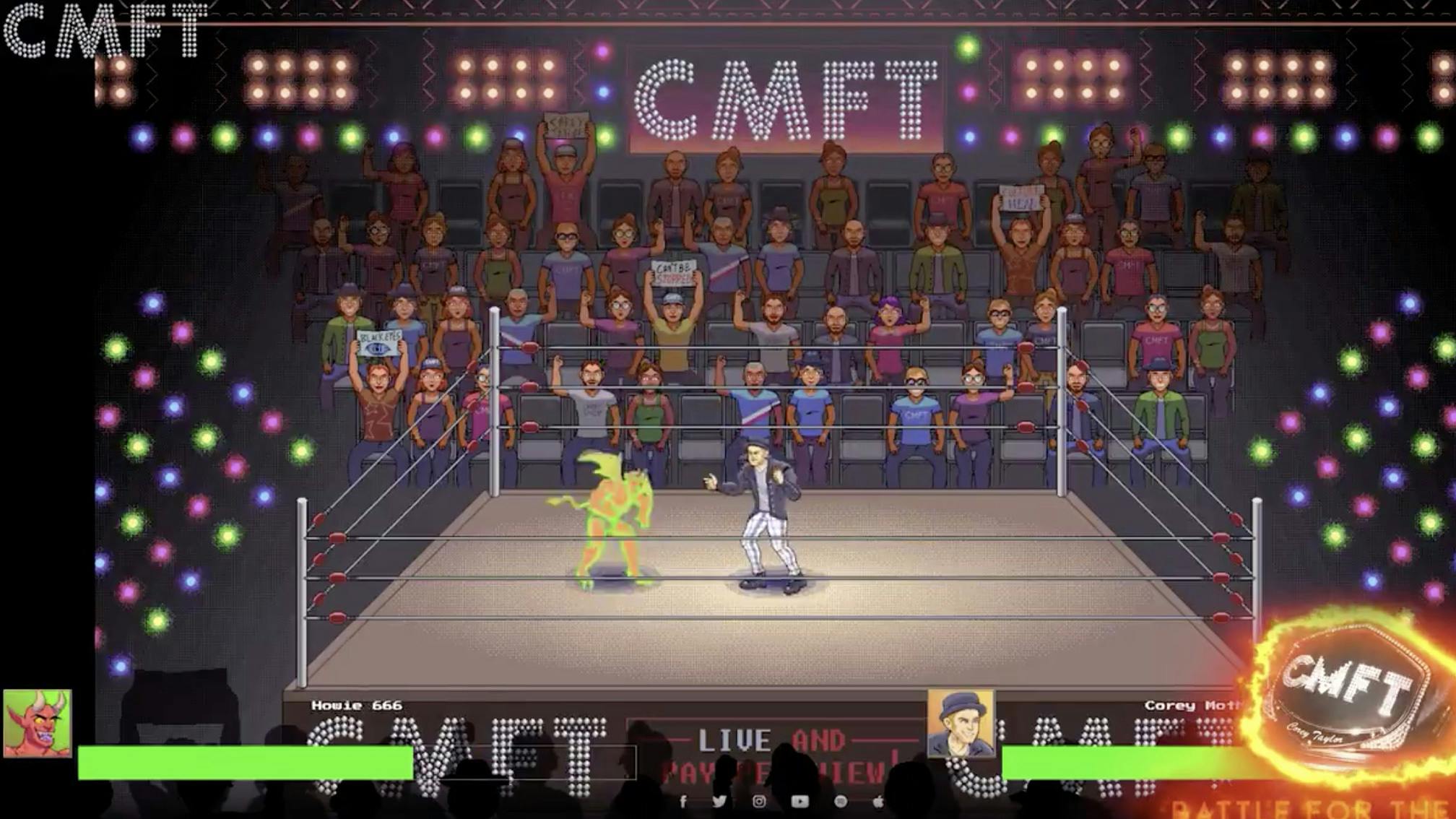 Corey Taylor Has Launched A CMFT Wrestling Video Game