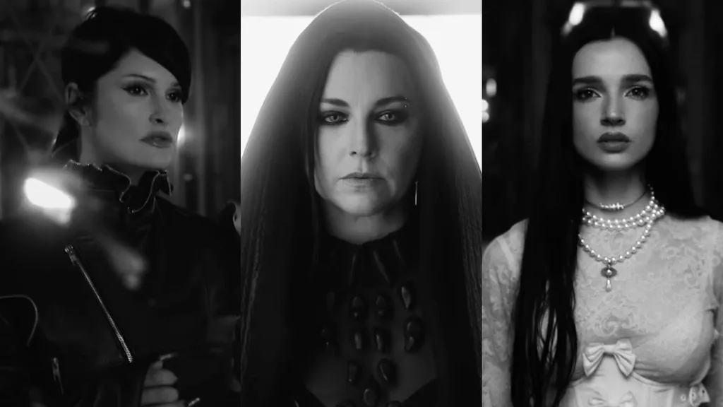 Evanescence Confirm 2026 Tour Dates With Poppy Spiritbox Kerrang Courtney LaPlante Poppy And Amy Lee Collab Spiritbox Evanescence Jordan Fish End Of You Teaser Video 