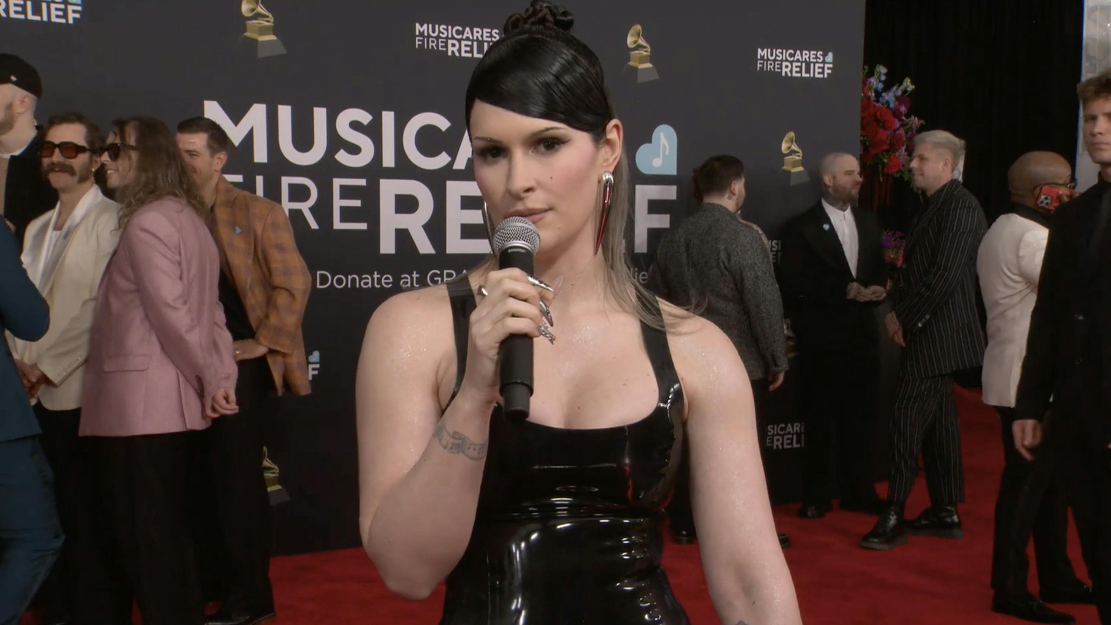 “Yep… I am Poppy”: Watch Courtney LaPlante brilliantly handle a GRAMMYs interview mix-up