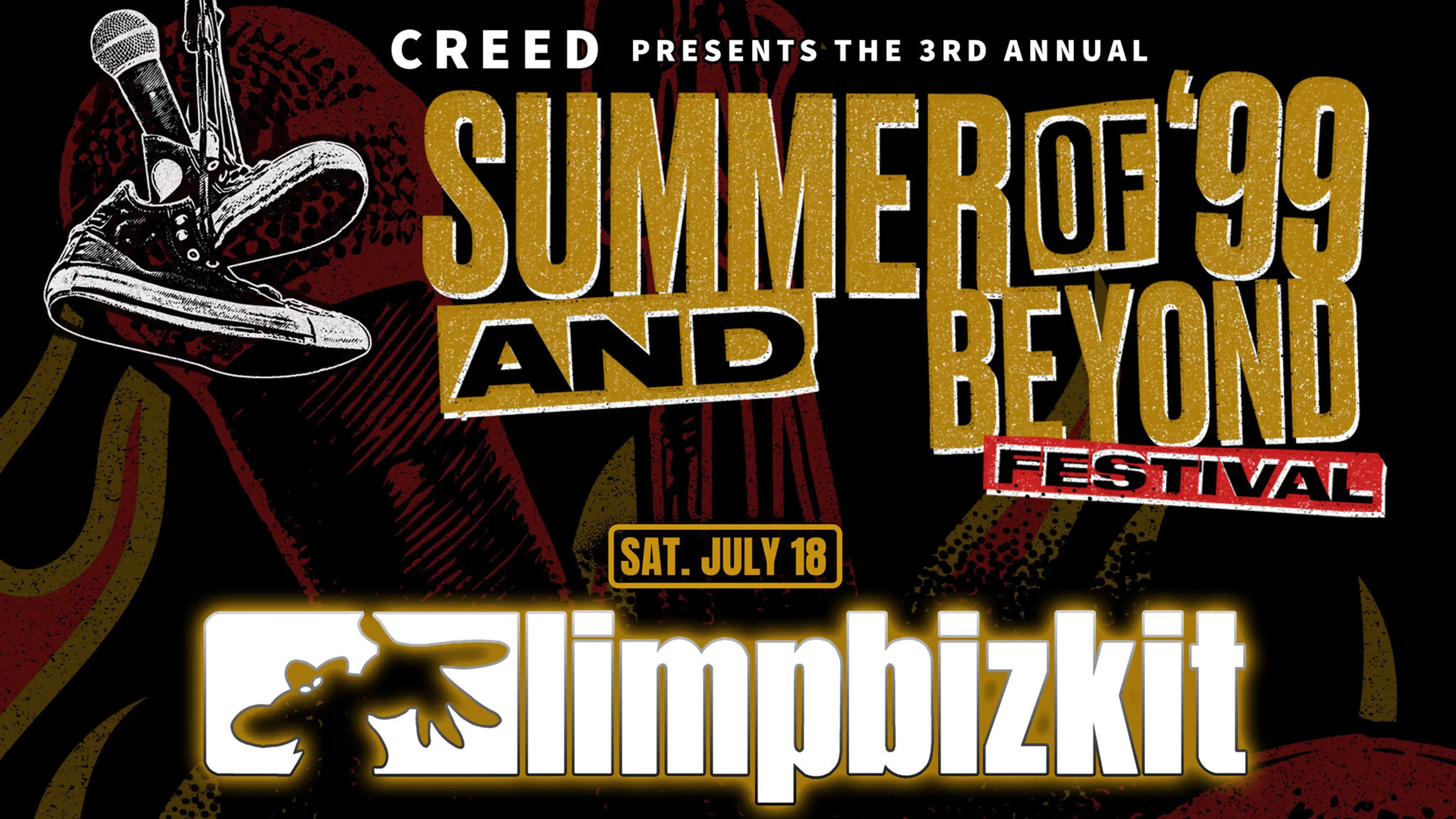Creed announce Summer Of ’99 And Beyond Festival, co-headlined by Limp Bizkit