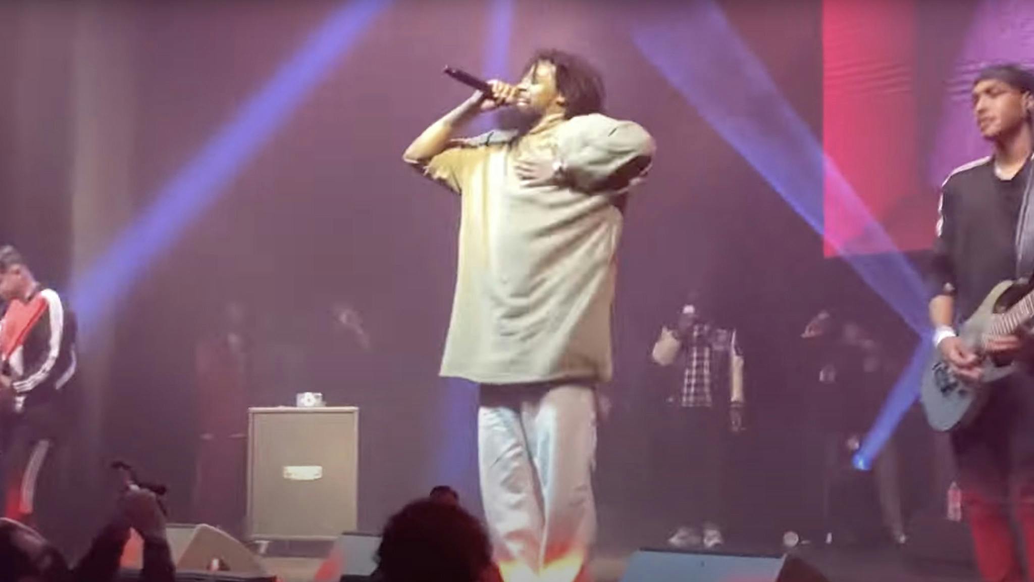 Watch rapper Danny Brown cover Korn’s Freak On A Leash live