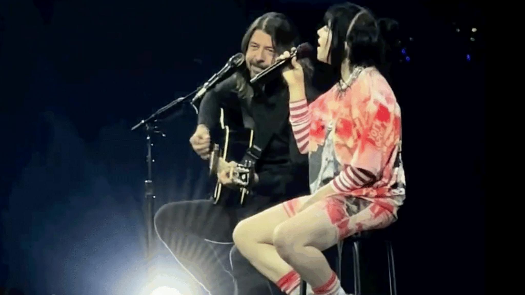 See Dave Grohl and Billie Eilish perform Foo Fighters’ My Hero