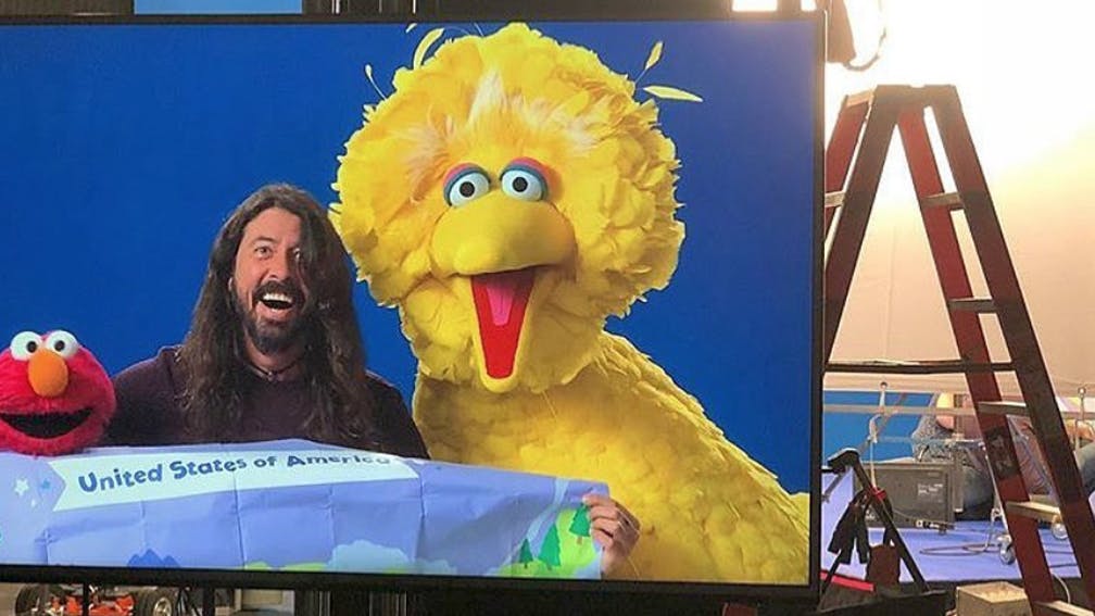 Dave Grohl Will Appear On The 50th Anniversary Season Of Sesame Street