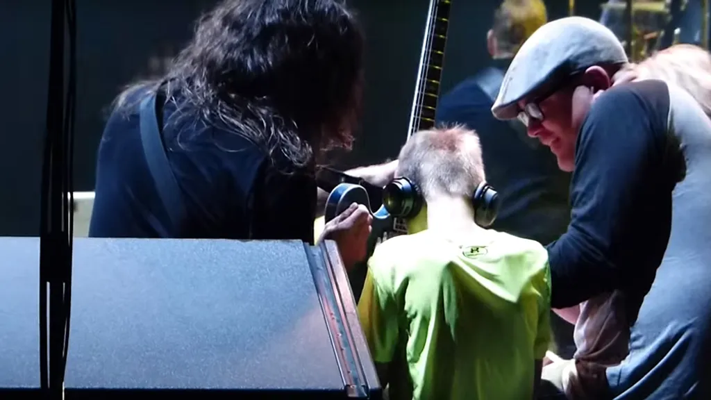 Dave Grohl Blind Fan Onstage October 2018