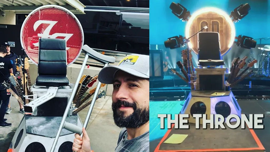 Dave Grohl Guitar Throne Old Dominion