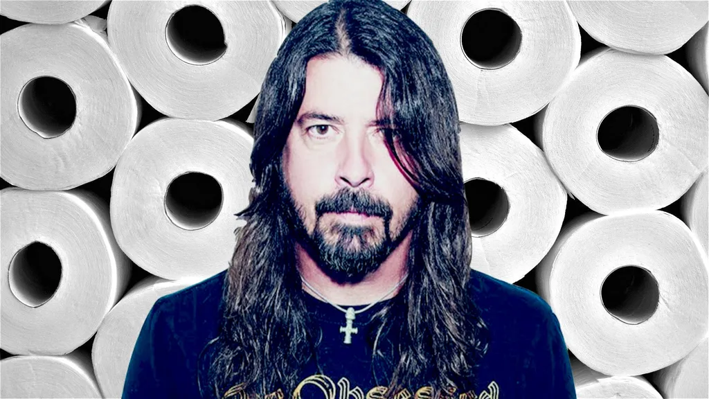 Dave Grohl Toilet Paper