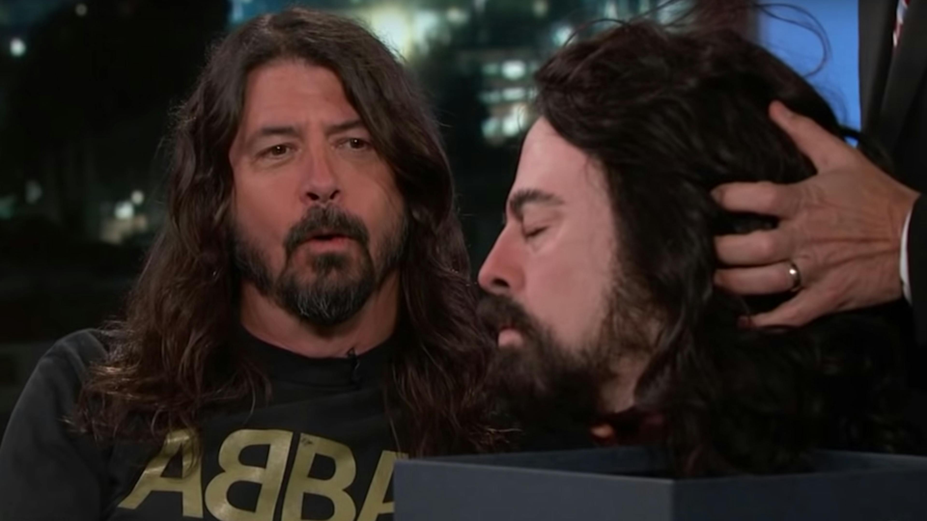 Dave Grohl Discusses His Love For ABBA Before Unveiling His Own Severed Head