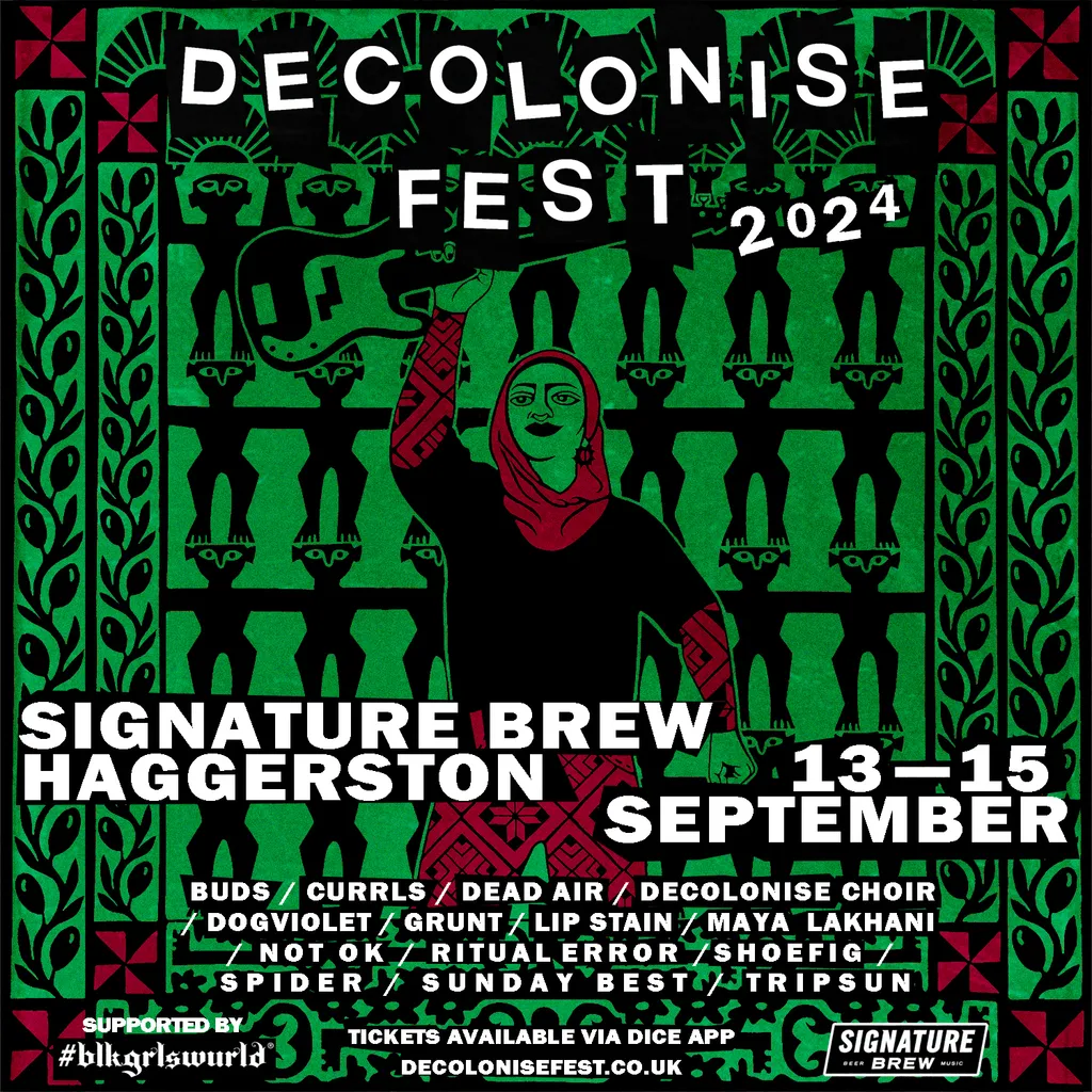 Decolonise Fest 2024 poster