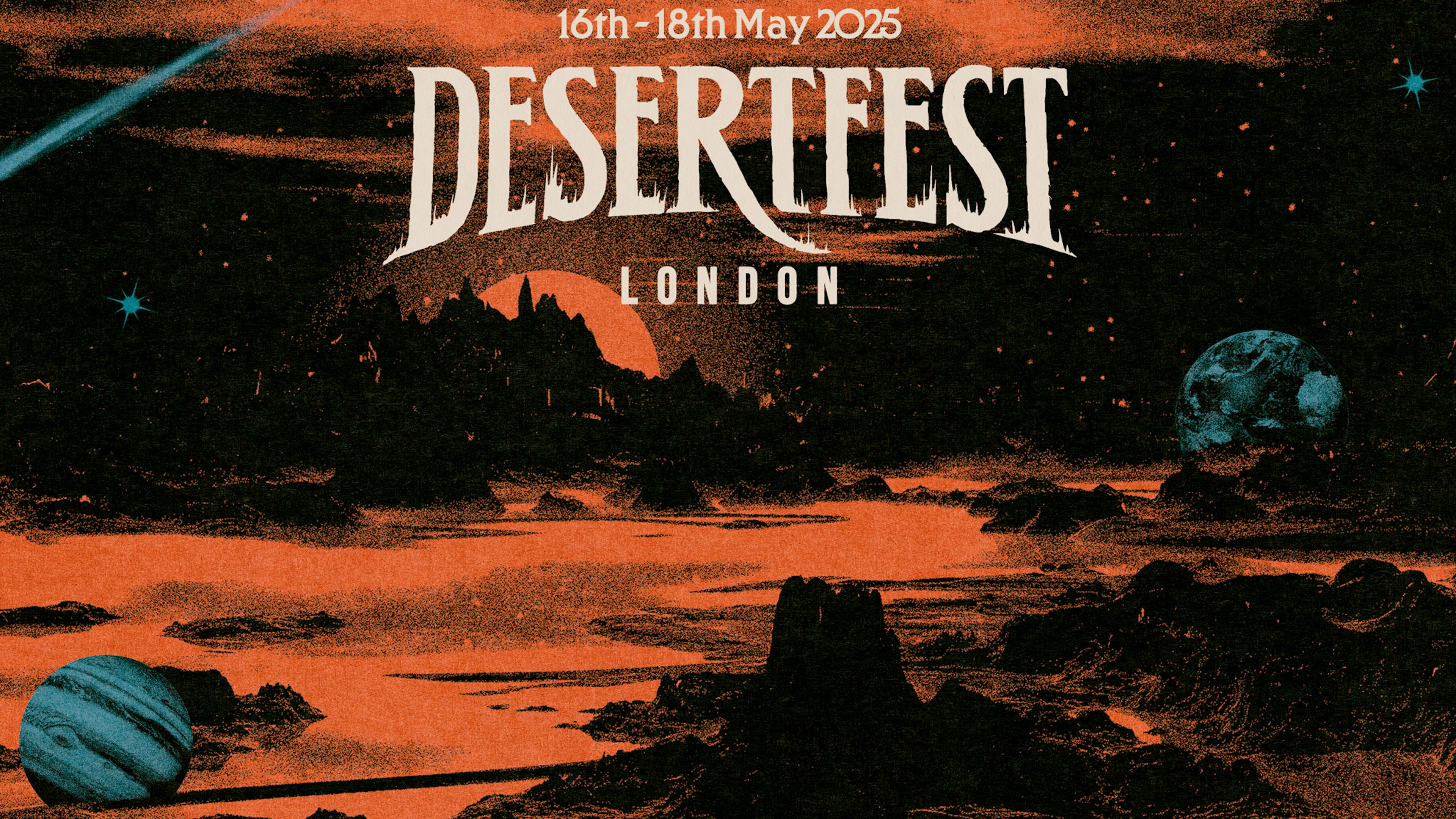 The first wave of bands have been announced for ﻿Desertfest London 2025