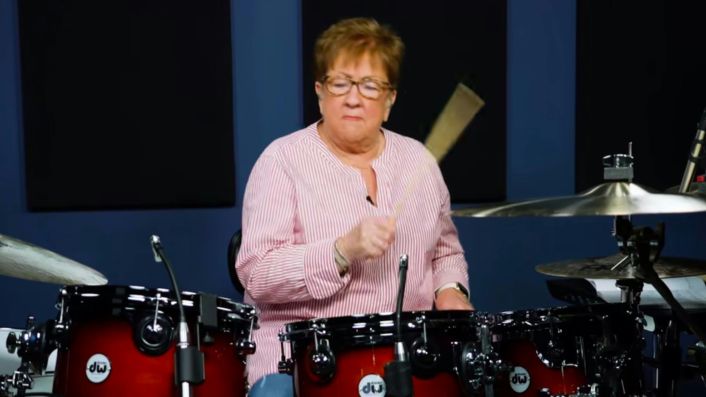 This Grandma's Drum Cover Of Disturbed Punches Ageism In The Face